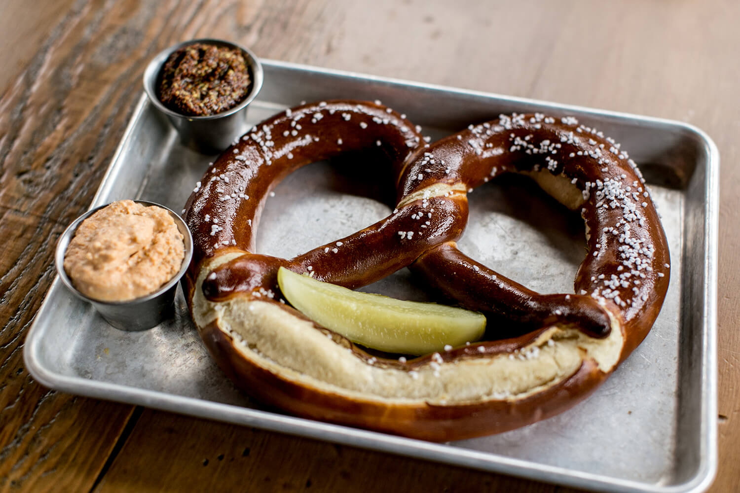A huge pretzel